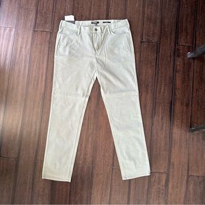 Banana Republic sea foam green slim traveler pants. 38x34